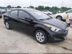 2016 Hyundai Elantra Se Black vin: KMHDH4AE2GU607463
