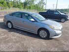 2016 Hyundai Sonata Hybrid Se Gray vin: KMHE24L14GA019081