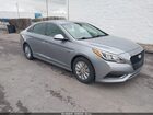 2016 Hyundai Sonata Hybrid Se Silver vin: KMHE24L19GA033588