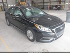 2017 Hyundai Sonata Hybrid Se Black vin: KMHE24L39HA066559