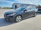 2016 Hyundai Sonata Hybrid Limited Black vin: KMHE34L19GA008932