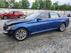 2016 Hyundai Genesis 3.8l Blue vin: KMHGN4JE1GU107090