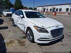 2016 Hyundai Genesis 3.8 White vin: KMHGN4JE2GU119295