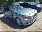 2016 Hyundai Genesis 3.8 Silver vin: KMHGN4JE2GU130085