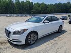 2017 Genesis G80 3.8 White vin: KMHGN4JEXHU176281