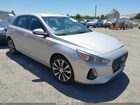 2019 Hyundai Elantra Gt   Silver vin: KMHH35LE2KU098549
