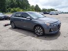 2019 Hyundai Elantra Gt   Gray vin: KMHH35LE2KU106570