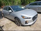 2018 Hyundai Elantra Gt   Silver vin: KMHH35LE7JU076271