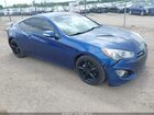 2016 Hyundai Genesis 3.8 Base Blue vin: KMHHT6KJ4GU135161