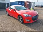 2016 Hyundai Genesis 3.8 Base Red vin: KMHHT6KJ5GU135377