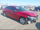 2021 Hyundai Elantra Se Red vin: KMHLL4AGXMU071093
