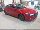 2022 Hyundai Elantra Sel Red vin: KMHLM4AGXNU307580