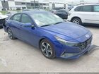 2021 Hyundai Elantra Sel Blue vin: KMHLN4AG4MU196813