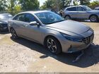 2022 Hyundai Elantra Hybrid Limited Серебряный vin: KMHLN4AJ3NU014886