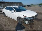 2023 Hyundai Elantra Hybrid Limited Белый vin: KMHLN4AJ3PU077604