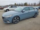 2022 Hyundai Elantra Limited Gray vin: KMHLP4AG7NU366271