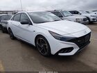 2022 Hyundai Elantra N Line White vin: KMHLR4AF1NU271397