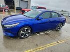 2023 Hyundai Elantra Sel Blue vin: KMHLS4AG3PU625582
