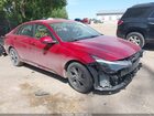 2021 Hyundai Elantra Sel Red vin: KMHLS4AG6MU168942