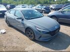 2022 Hyundai Elantra Sel Gray vin: KMHLS4AG8NU369775