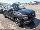 2021 Hyundai Venue Sel Черный vin: KMHRC8A35MU071744