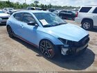 2022 Hyundai Veloster N   Light Blue vin: KMHT36AH1NU015534