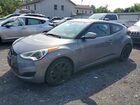 2016 Hyundai Veloster Base Gray vin: KMHTC6AD0GU277142