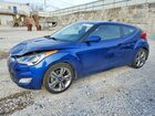 2017 Hyundai Veloster Value Edition Blue vin: KMHTC6AD1HU315365