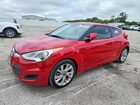 2016 Hyundai Veloster Base Red vin: KMHTC6AD2GU268328