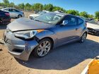 2016 Hyundai Veloster Base Gray vin: KMHTC6AD2GU279409