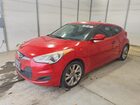 2016 Hyundai Veloster Base Red vin: KMHTC6AD2GU287137