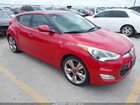 2016 Hyundai Veloster   Red vin: KMHTC6AD3GU267737