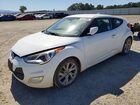 2017 Hyundai Veloster Base White vin: KMHTC6AD4HU304845