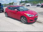 2016 Hyundai Veloster   Red vin: KMHTC6AD6GU266937