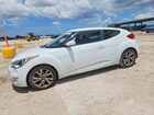 2017 Hyundai Veloster Base Белый vin: KMHTC6AD8HU310759