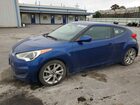 2016 Hyundai Veloster Base Blue vin: KMHTC6AD9GU273896