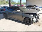 2016 Hyundai Veloster Turbo Gray vin: KMHTC6AE1GU265459