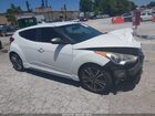 2016 Hyundai Veloster Turbo White vin: KMHTC6AE1GU287154