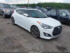 2016 Hyundai Veloster Turbo Yellow vin: KMHTC6AE1GU289891