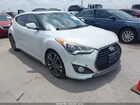 2016 Hyundai Veloster Turbo White vin: KMHTC6AE1GU296596