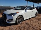2016 Hyundai Veloster Turbo White vin: KMHTC6AE2GU285641