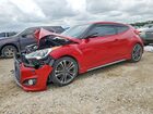 2016 Hyundai Veloster Turbo Red vin: KMHTC6AE2GU291732