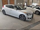 2016 Hyundai Veloster Turbo Gray vin: KMHTC6AE9GU292327