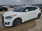 2017 Hyundai Veloster Turbo White vin: KMHTC6AEXHU310335
