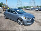 2019 Hyundai Veloster 2.0 Premium Gray vin: KMHTG6AF5KU003286