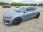 2019 Hyundai Veloster 2.0l Gray vin: KMHTG6AF6KU017374