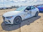 2019 Genesis G70 3.3t Advanced White vin: KMTG74LE7KU027248