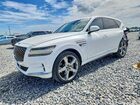 2021 Genesis Gv80 3.5t White vin: KMUHCESC8MU056990