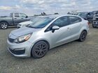2016 Kia Rio Lx Silver vin: KNADM4A30G6584023