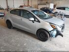 2016 Kia Rio Lx Silver vin: KNADM4A32G6572696